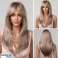 Verwandeln Sie Ihre Produktlinie mit der exquisiten Samantha Damenperücke in der dunkelblonden Variante Bild 4