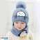 Accesorio de invierno ideal Pingu Kids Hat and Wad Set para tu tienda Variación rosa fotografía 3