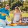 Tragbare Strandmatte RelaxNow Orange - Odepes (200 × 200 cm) | Sanddichte Picknickdecke | Wasserdichtes Camping Bild 6