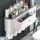 Transformez votre salle de bains avec le support de rangement multifonctionnel ModernHome M support gris 20 × 40 × variation 10 cm photo 6