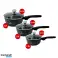 Eisenbach EB MSP02: Set di pentole rivestite in marmo Greblon in alluminio 16cm 18cm 20cm foto 3
