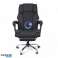 MASTER Silla de Oficina Giratoria con Reposapiés y Masajeador - Negro MATERIAL KO32CZ fotografía 2