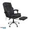 MASTER Silla de Oficina Giratoria con Reposapiés y Masajeador - Negro MATERIAL KO32CZ fotografía 3