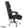 MASTER Silla de Oficina Giratoria con Reposapiés y Masajeador - Negro MATERIAL KO32CZ fotografía 4