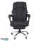 MASTER Silla de Oficina Giratoria con Reposapiés y Masajeador - Negro MATERIAL KO32CZ fotografía 5