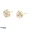 Boucles d’oreilles en acier inoxydable plaqué or KST3148 Femmes&amp;#039 ; s boucles d’oreilles en plaqué or photo 2