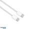 Câble de charge USB-C d'origine Apple (MQKJ3ZM/A) - 60 W, 1 m photo 2
