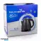 Stainless steel kettle XD14 electric – 1.2 litres, 1,500 W – Black, with automatic switch-off, 360° base, Easy to Enjoy Life image 1