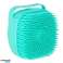 Nettoyant pour brosse en silicone pour laver les chiens chats avec distributeur menthe photo 3