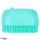Nettoyant pour brosse en silicone pour laver les chiens chats avec distributeur menthe photo 6