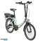 Biciclette elettriche pieghevoli WAYSCRAL TAKEAWAY E-100 verde - nuovo, imballaggio di fabbrica, commercio all'ingrosso - descrizione foto 1