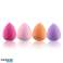 Licuadora de esponja de maquillaje Juego de lágrimas 4pcs fotografía 1