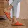 Donne&amp;#039; s scarpe - ruggine Sandali Findlay con pelliccia sintetica foto 2