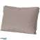 Coussin de dos Madison Panama lin 60 x 40 cm couleurs et motifs variés photo 1