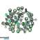 1000 CONFEZIONI IN VENDITA Lotto di cristallo Big Hole Loose Spacer craft FEuropean strass perlina ciondolo Per ciondolo bracciale collanaashion FAI DA TE Jewelry Making foto 3