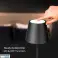 Χρώμα Rose Gold Dimmable LED ασύρματο επιτραπέζιο φωτιστικό με χειριστήρια αφής - για εσωτερική χρήση IP20 για το σπίτι ή το εστιατόριο - 4000 mAh μπαταρία - 3000K ζεστό εικόνα 3