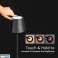 Farbe Silber Dimmbare LED Wireless Tischleuchte mit Touch-Steuerung - für den Innenbereich IP20 für Zuhause oder Restaurant - 4000 mAh Akku - 3000K Warm Bild 3