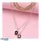 Collier multi délicat avec N736 noir photo 2
