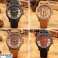 Männer&amp;#039; s Retro Uhr Woodster (Kaffee) ~ Holow | Holzuhr | Armbanduhr Bild 5
