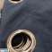 Thermal isolant blackout velvet ready made curtain image 5