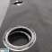 Thermal isolant blackout velvet ready made curtain image 3
