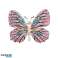 Διακοσμητική κρυστάλλινη καρφίτσα BUTTERFLY BZ156 Κομψή καρφίτσα με κρύσταλλα εικόνα 1