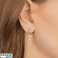 Boucles d’oreilles en acier inoxydable plaqué or 14 carats, clou S925 KST3286 Femmes&amp;#039 ; s boucles d’oreilles en plaqué or photo 1