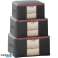 COVER BEDDING CLOTHES ORGANIZER BAG graphit XL 60x40x30cm OR106GRAF Bild 2