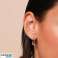 Boucles d’oreilles en acier inoxydable plaqué or KST3292 photo 1
