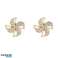 Boucles d’oreilles en acier inoxydable plaqué or KST3295 Femme&amp;#039 ; s boucles d’oreilles en plaqué or photo 1