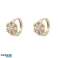 Boucles d’oreilles en acier inoxydable plaqué or KST3296 Femme&amp;#039 ; s boucles d’oreilles en plaqué or photo 1