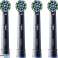 Oral-B Pro Cross Action Noir - Paquet de 4 - Têtes de brosse - Remise sur volume photo 1