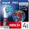 Oral-B Pro Disney Kids Spiderman - Paquet de 4 têtes de brosse - remise sur volume photo 3