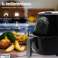 AirFryer 1400W e 4 litri di volume Friggitrice ad aria di alta qualità con timer rivestimento antiaderente Friggitrice ad aria per cucina con ingresso 220-240 Volt 7 in 1 Airfryer foto 1