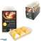Gala Wax Melts Pyramid various scents and colours in sales display 6 pieces in display image 3