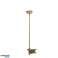 Lot 1113 x Countryfield tealight holders bird leg gold colored various sizes image 1