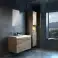 Skalbimo zona, įskaitant skirtingų spalvų praustuvą ir veidrodį nuotrauka 2