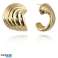 Boucles d’oreilles en acier inoxydable plaqué or KST3353 photo 1