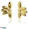 Boucles d’oreilles en acier inoxydable plaqué or KST3357 photo 1