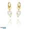 Boucles d’oreilles en acier inoxydable plaqué or KST2941 photo 1