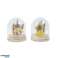Dried flowers in bell jars of different sizes and dried flowers image 1