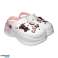 EVA Platform Sabots voor dames met Jose Amorales jibbitz 124471 wit-roze foto 5