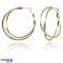 Boucles d’oreilles en acier inoxydable plaqué or KST3350 Femme&amp;#039 ; s boucles d’oreilles en plaqué or photo 1