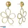 Boucles d’oreilles en acier inoxydable plaqué or KST3351 Femme&amp;#039 ; s boucles d’oreilles en plaqué or photo 1