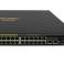 Conmutador HP Aruba 2530-24 PoE+ 24 puertos PoE+ 100 Mbits 2 puertos 1000 Mbits 2 puertos SFP 1000 Mbits Orejas de rack administradas J9779A fotografía 2
