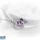 Løft produktlinjen din med den tidløse Crystal Heart Necklace Purple Heart-varianten bilde 4