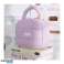Women&amp;#039;s cosmetic bag quilted case with handle 18.5 x 12.5 x 13cm KS139FIO image 4