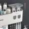 Transform Your Bathroom with the ModernHome Multi Functional Storage Rack  L gray rack  20 × 47 × 10 cm  variation image 4