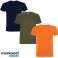 Stock de T-shirts ROLY – T-shirts classiques, VENTE en gros, mélange de couleurs et de tailles photo 1