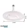 Griestu ventilators ar led gaismu FANGLO attēls 4